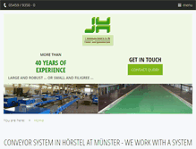 Tablet Screenshot of horstmann.net
